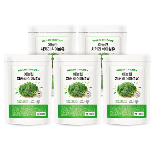 매일 이눌린 치커리 식이섬유 99% 500g 5개