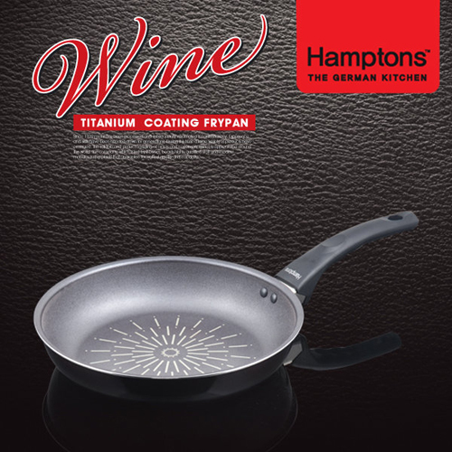 [Hamptons]독일 햄튼 와인 티타늄 인덕션 후라이팬 20cm HTW-20F