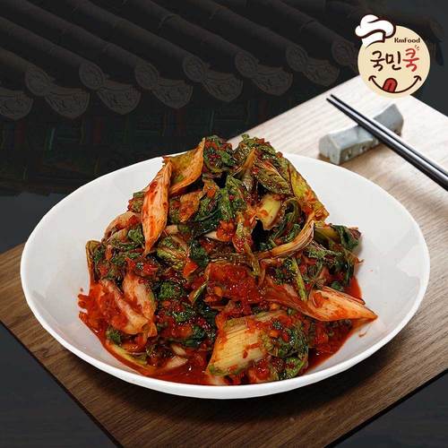 국민쿡 반찬 남도일품 얼갈이겉절이김치 5kg