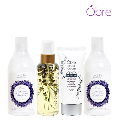 [오일리아] 오브레 아로마 바디&핸드 4종SET, SB0017
