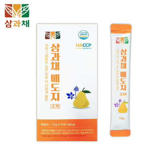 삼과채 배도지스틱 12g x 15포