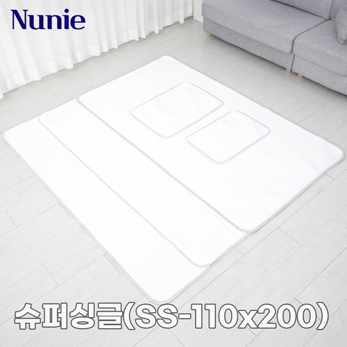 누니에 프리미엄 Qmax 크리스탈 냉감패드 슈퍼싱글(SS-110x200)