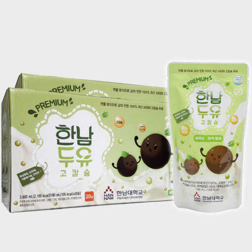 [한남두유] 국산 서리태 검은콩 두유 180ml X 40팩