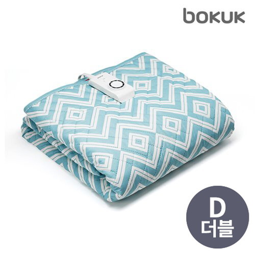 보국 전자파안심 워셔블 전기요 오로라민트_더블 BKB-3606D