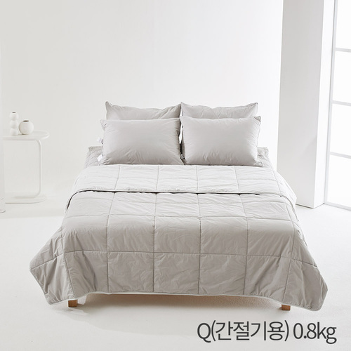 (홈쇼핑히트상품) [라뽐므] 투월런 40수 100% 호주산 천연양모 이불솜 Q(간절기용) 0.8kg