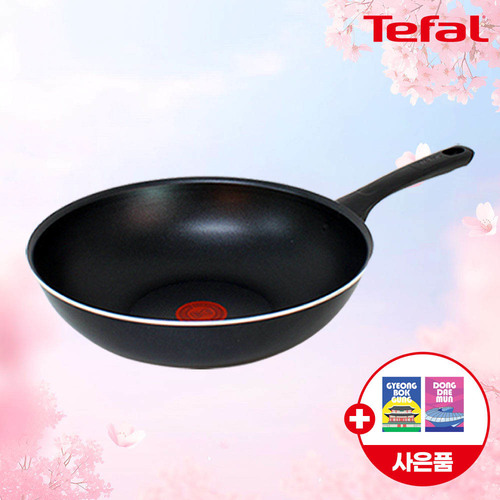 ★봄봄선물페스타★ [테팔] G6 이지앤컴포트 티타늄 멀티팬 28cm+(증정) 셀룰로오스 코팅팬 전용 스펀지(수세미) 2P
