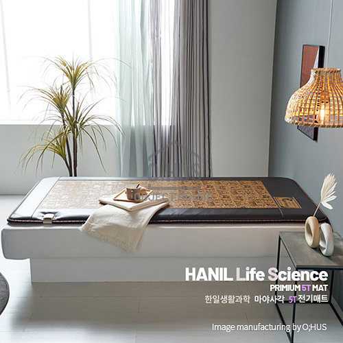 한일생활과학 프리미엄 5T 마야사각 전기매트 싱글 1난방 100*200cm/두께 5CM