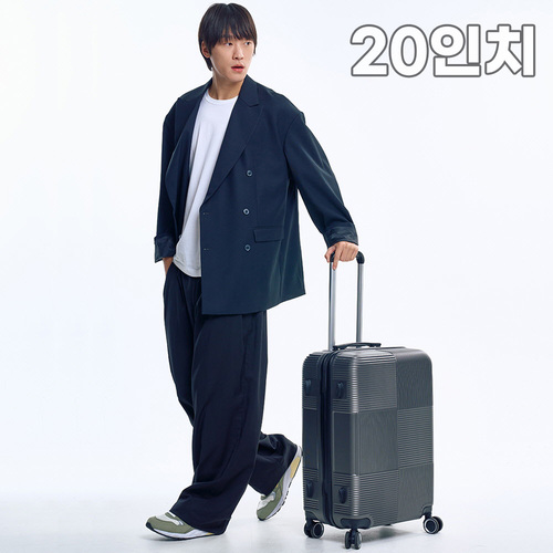 [인포트] 시크 실버 20인치 캐리어 111S20