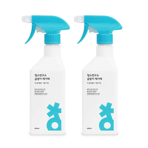 청소연구소 국내생산 곰팡이 제거제 (400ml*2개)