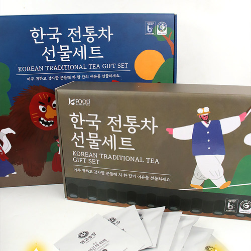 전통차 선물세트 6종 (연근차,작두콩차,돼지감자차,연잎차,우엉차,도라지차)