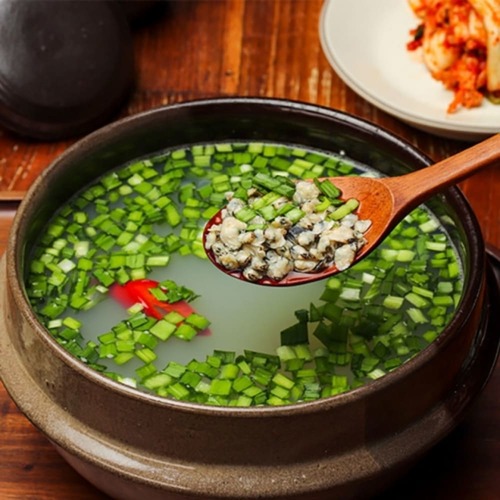 [김씨언니마켓] 섬진강 재첩국 뽀얀국물 하동 제첩국 500g 10개