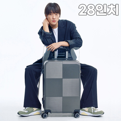 [인포트] 시크 실버 28인치 캐리어 111S28