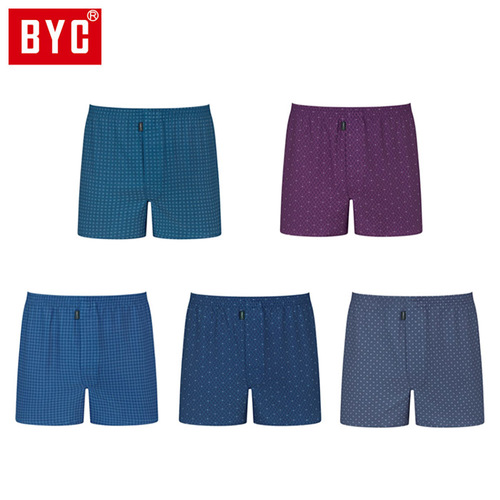 BYC 남성 5매입 트렁크팬티