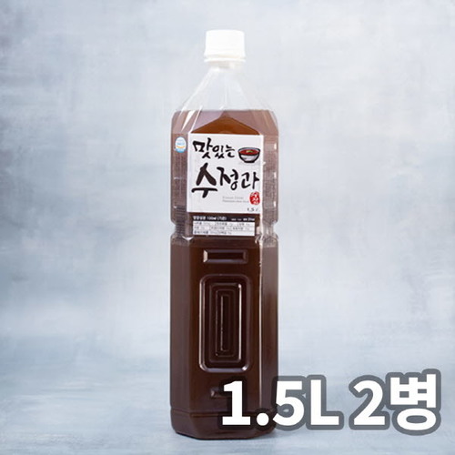 장수식혜 맛있는 수정과 1.5L 2병