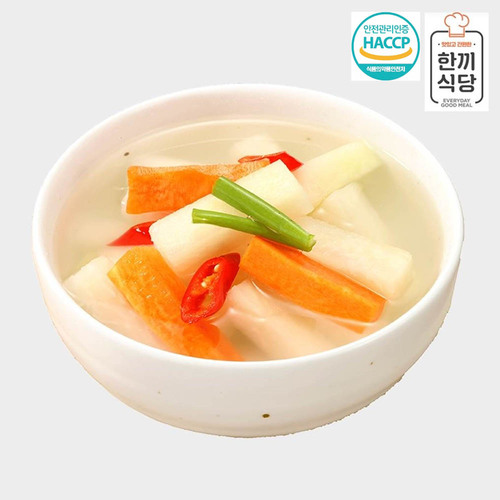 한끼식당 우리 농산물 100% 동치미 3kg
