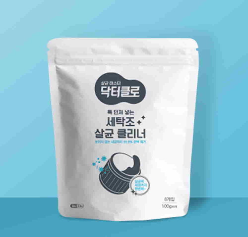 닥터클로 세탁조 살균 클리너 600g (100g x 6개)