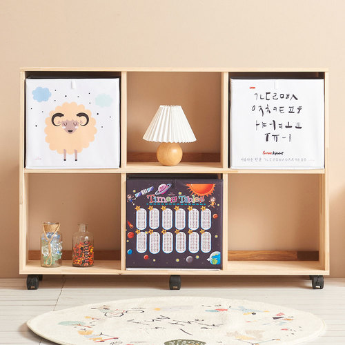 루오스 이동식 2단 1100 책장