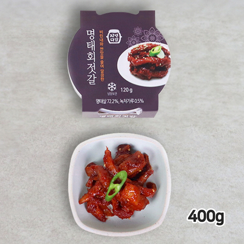 [다해식품]녹차 명태회젓 400g