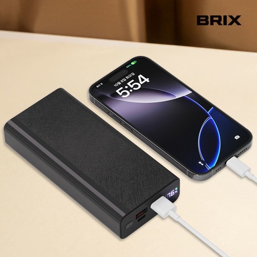 [브릭스] 20PD LED 고속충전 보조배터리 20000mAh BRX-20PD