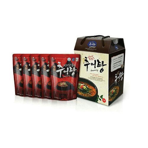 [추셰프의남원미꾸리추어탕]지리산품은 남원추어탕 500g* 5팩