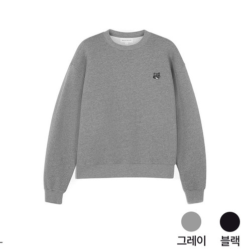 메종키츠네 그레이폭스 헤드 컴포트핏