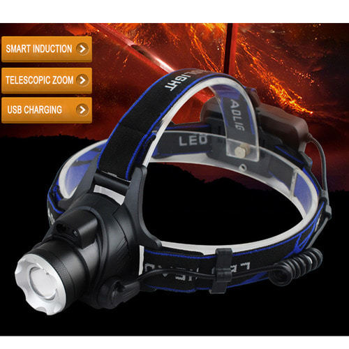 L2 센서 헤드랜턴 충전식 LED 1200루멘