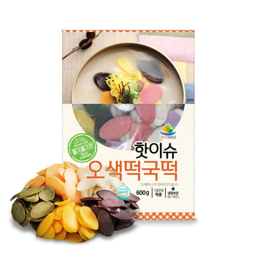 오색떡국떡 600g + 오색떡국떡 600g