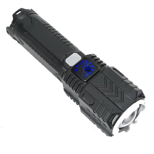 XHP70.2 LED 충전식 야외 줌 랜턴 손전등 후레쉬 SP70