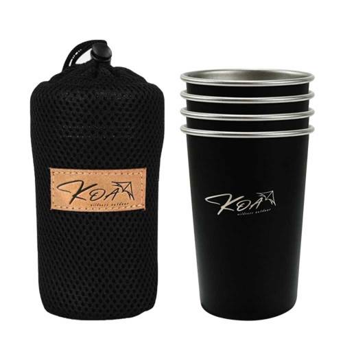 KOA 코아 브릭 캠핑컵 350ml (4P) KOA-BE4P