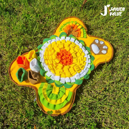 자연밸류 반려동물 간식놀이 곡선 노즈워크 매트 JVM-PCW01