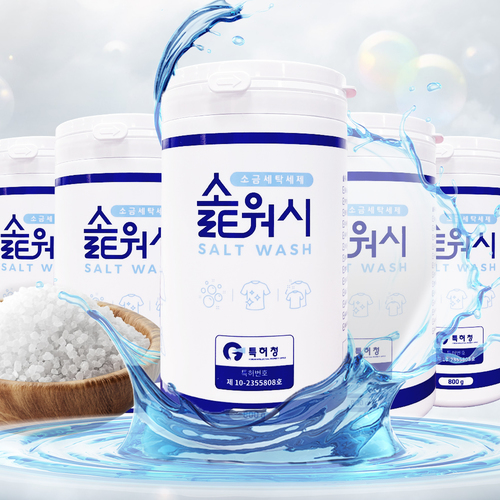 친환경 천연세탁세제 솙워시 800g 1개