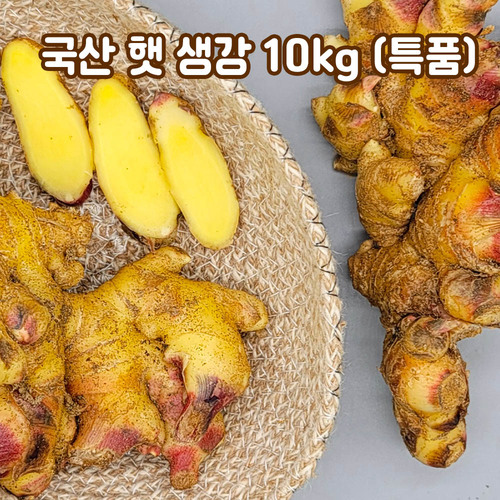 국산 생강 10kg(특품)
