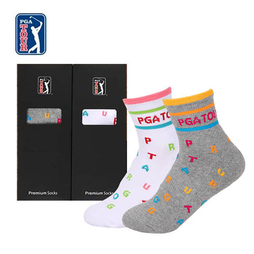 PGA TOUR 골프스포츠 양말(드라이쿨)
여성용 1족