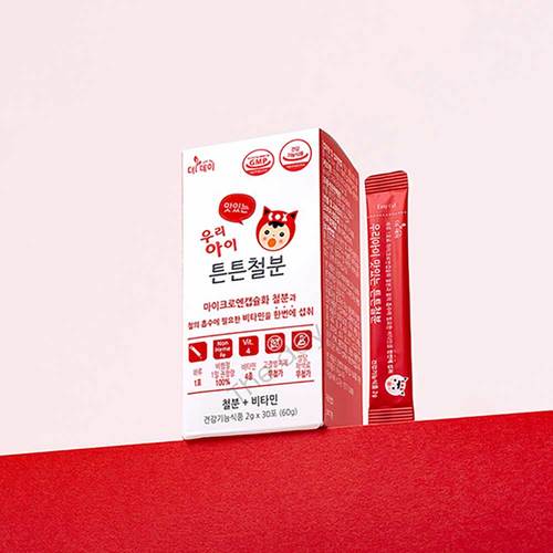 [더데이] 우리아이 맛있는 튼튼철분 2g*1박스(30포)