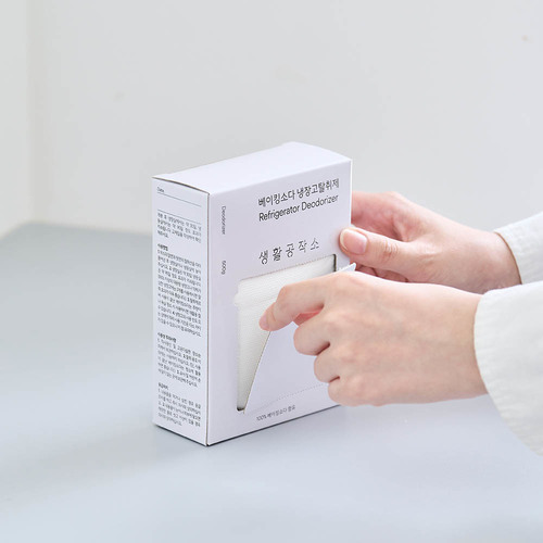 [생활공작소] 베이킹소다 냉장고탈취제 500G x 4개