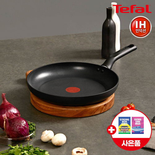 ★봄봄선물페스타★ [테팔] 인덕션 델리커시 티타늄 프라이팬 28cm+(증정) 셀룰로오스 코팅팬 전용 스펀지(수세미) 2P