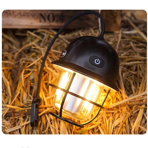 레트로 감성 LED 충전식 야외 캠핑 차박 작업등 랜턴 캠핑등 LK14
